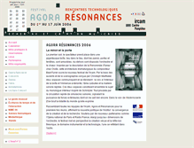 Tablet Screenshot of agora2006.ircam.fr